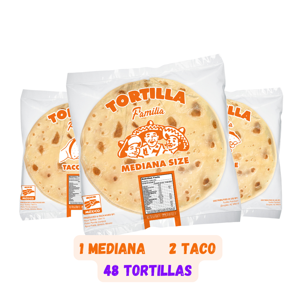 Tortilla Familia 11 Inch Tortillas | Delivered Fresh To Your Door