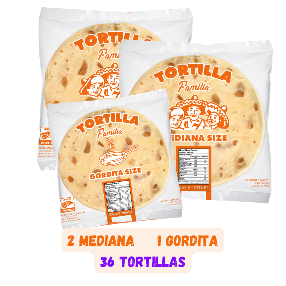 Tortilla Familia 12 Inch Tortillas | Delivered Fresh To Your Door