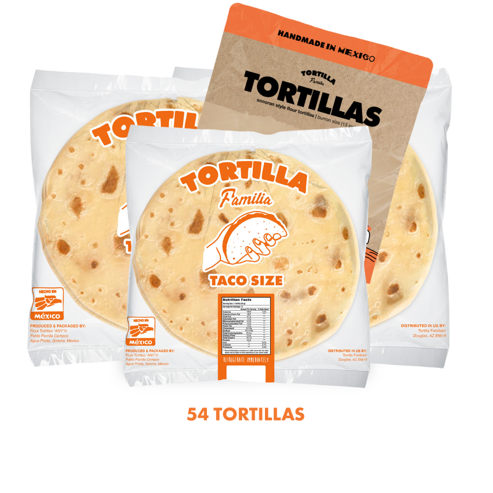 Tortilla Familia 6 inch Flour Tortillas | Delivered Fresh To Your Door