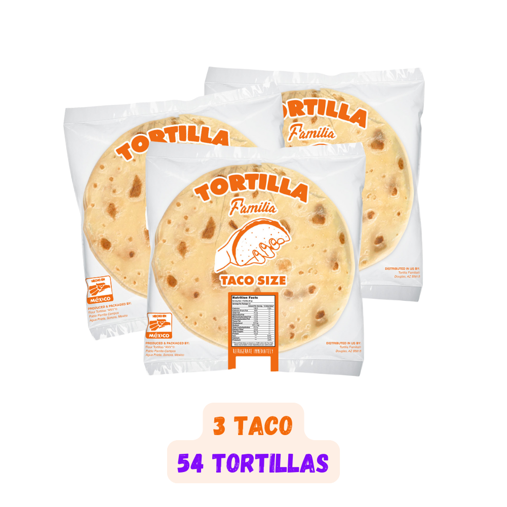 Tortilla Familia 6 inch Flour Tortillas | Delivered Fresh To Your Door
